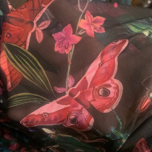 Blackmilk Floral Butterfly Midaxi Dress! #EUC - Picture 4 of 7